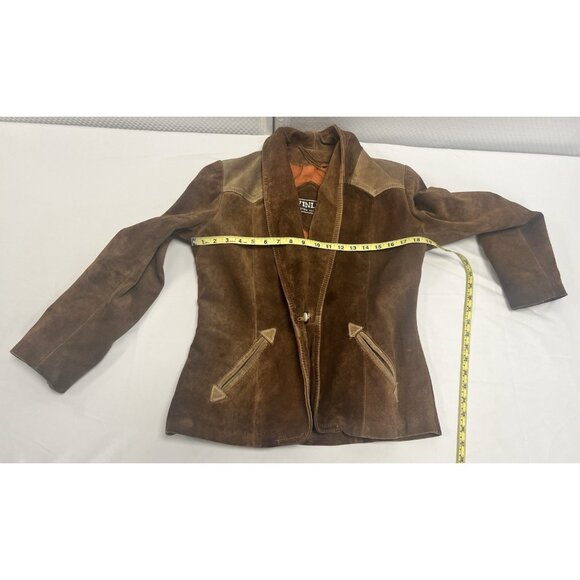 Woman’s Boho Winlet VTG/60s Suede Blazer Jacket *Read* 🤩 - Picture 13 of 14